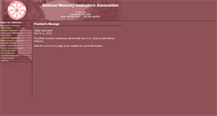 Desktop Screenshot of convetion.masoncontractors.org